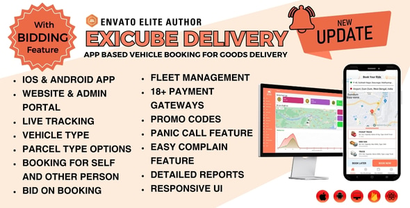 Exicube Delivery App