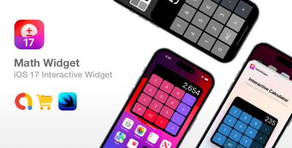 Math Widget - iOS 17 Interactive Widget