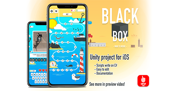 BLACK BOX - Unity game for iOS