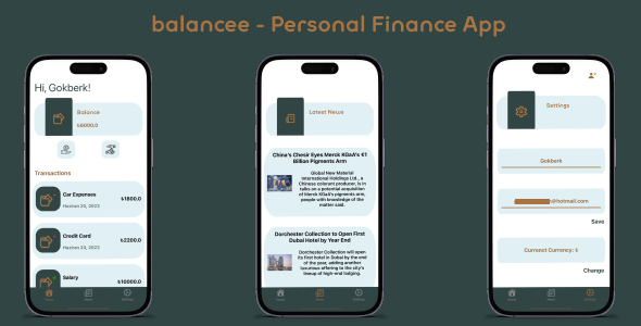 balancee - Personal Finance App