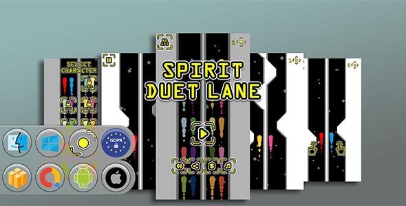 Spirit Duet Lane Game Template