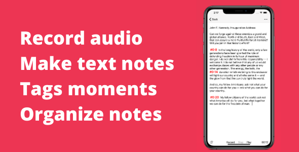 Audio Notes: Voice Recorder