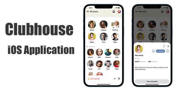 Clubhouse App SwiftUI Template