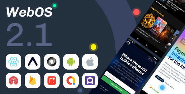 WebOS | Configurable React Native Cross-Platform WebView App Template