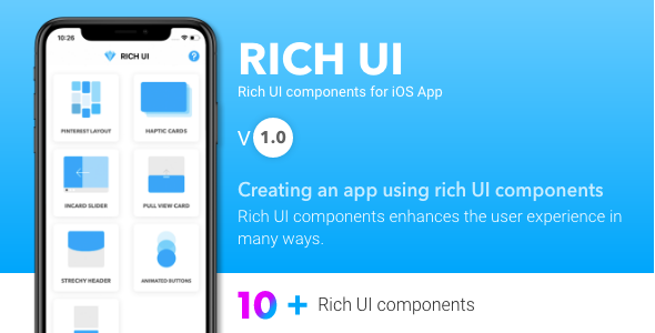 Rich UI - UI Components for iOS App