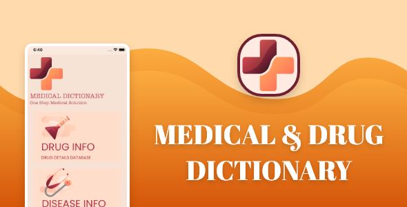 Medical Dictionary - ios source code