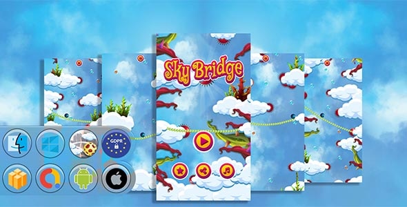 Sky Bridge Game Template