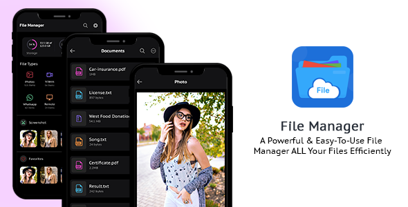 File Manager - Manage all your files | iOS App | Swift | InApp Purchase | AdMob Support