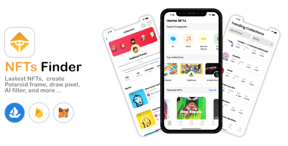 NFTs Finder - iOS Swift (OpenSea NFT Marketplace)