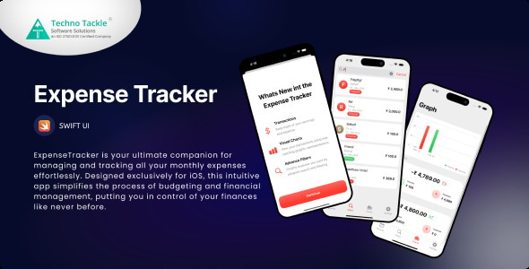 ExpenseEase: Your Personal Finance Tracker | Expense Tracker App | SwiftUI | iOS