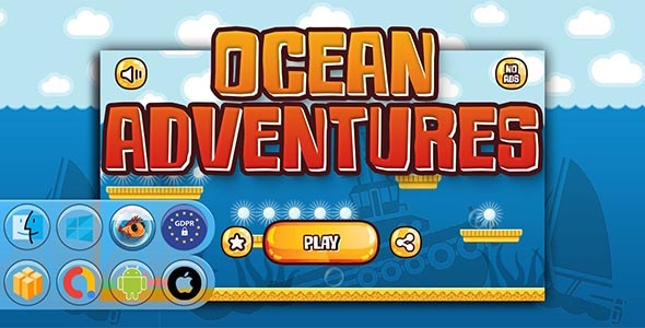 Ocean Adventure Game Template