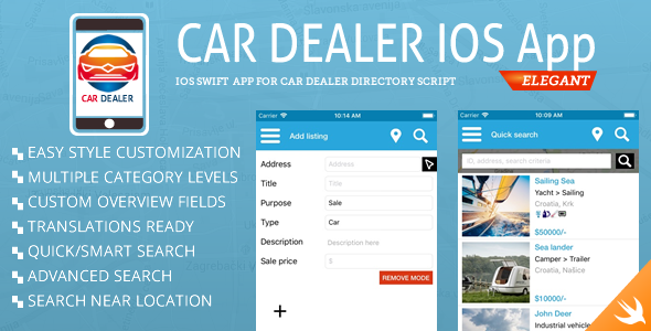 Car Dealer Classified iOS