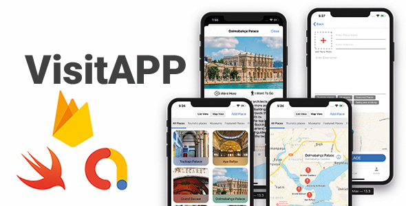 VisitApp 2.0 | Full iOS Application