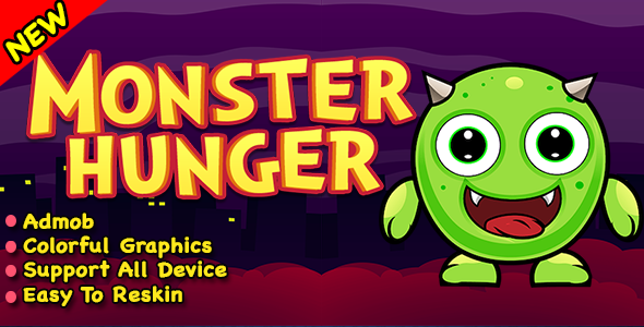 Monster Hunger + Best Halloween Game For IOS