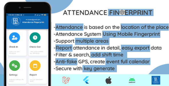 Attendance Fingerprint (Smartphone Fingerprint)