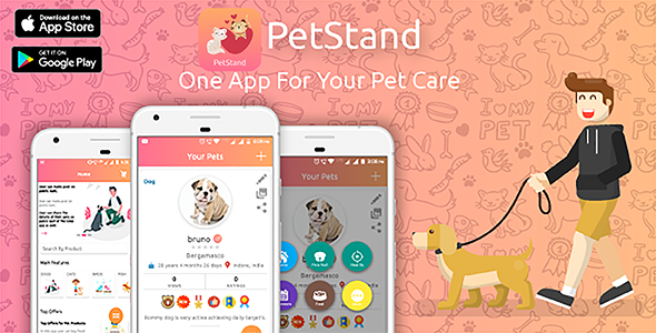 PetStand - iPhone(ios) Pet App For Pet Lovers