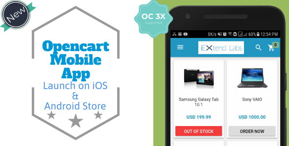 Opencart Mobile App Builder