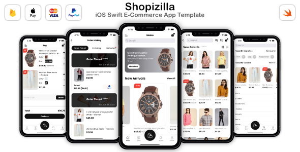 E-Commerce App Template - iOS Swift