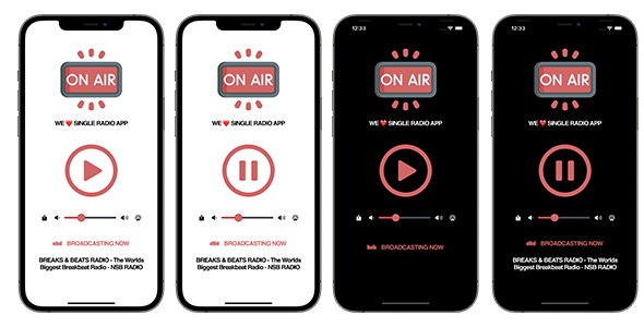 On Air Single Radio App | SwiftUI Full iOS Application