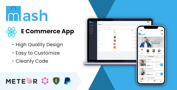 Mash - Ecommerce React Native App