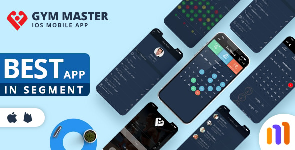 Gym Master Mobile App for iphone