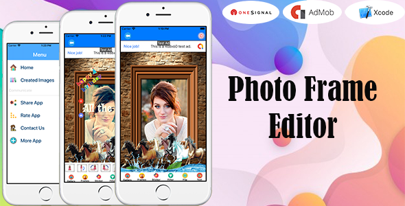 Photo Frame Editor (Support iOS version 17 and Swift 5)