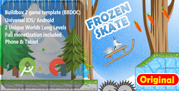 Frozen Skater - Adventure Game Template