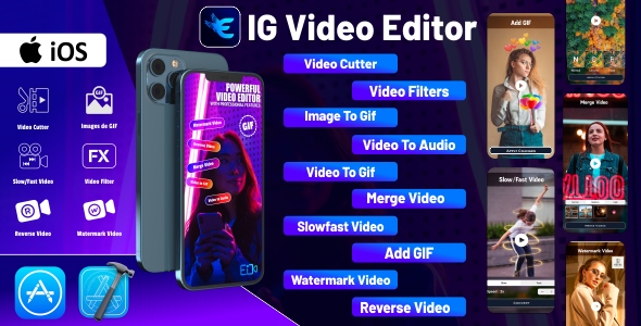 IG Video Editor - iOS Source Code