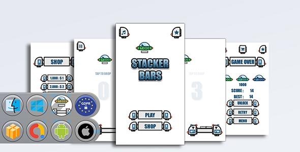 Stacker Bars Game Template