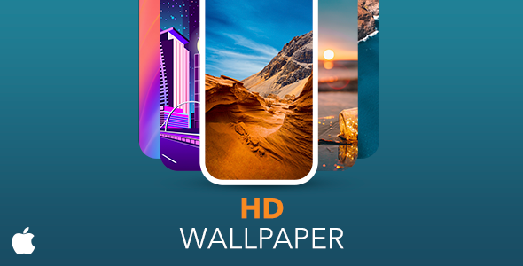 HD Wallpaper Template for iOS with PHP CMS Admin Panel