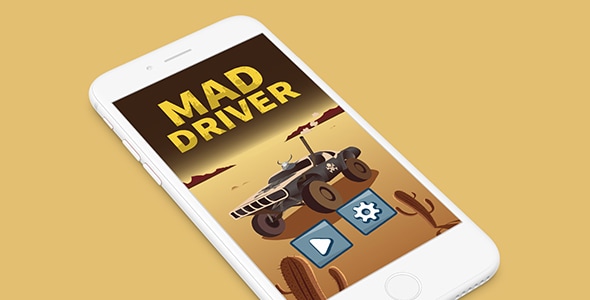 MAD DRIVER WITH ADMOB - IOS XCODE FILE