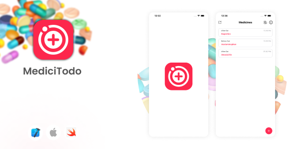 MediciTodo - Medicine Reminder - iOS App