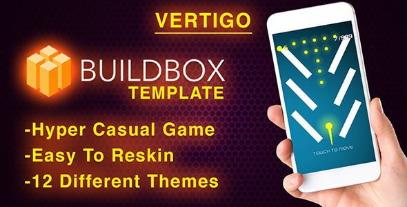 Vertigo - Buildbox 2D (Classic) Hyper Casual Game Template