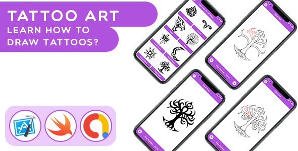 Tattoo Art - Learn how to draw Tattoos with step by step tattoo design