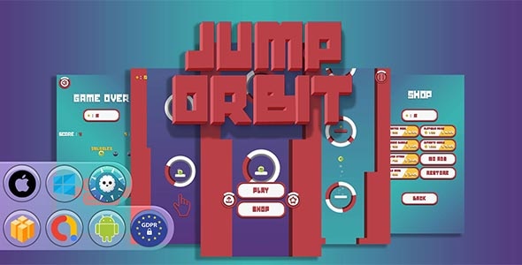 Jump Orbit Game Template