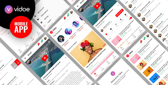 VIDOE - Video Streaming Mobile App