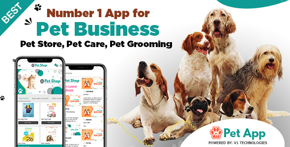 Pet Store Food Supplies Products Shop Pet Care Grooming Adoption Sitting Dog Walkers Pet Minder App