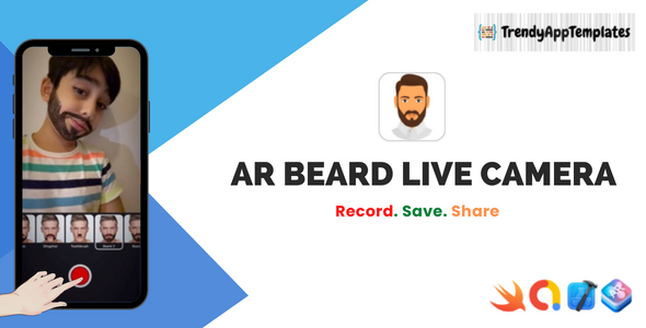 AR Beard Live Camera iOS App