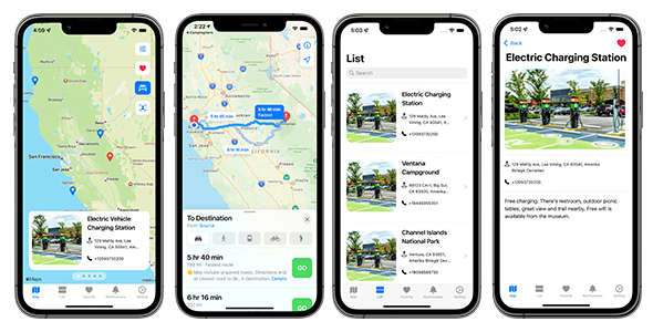 Charger Hero App | EV Charging Station Map - SwiftUI Full iOS Application