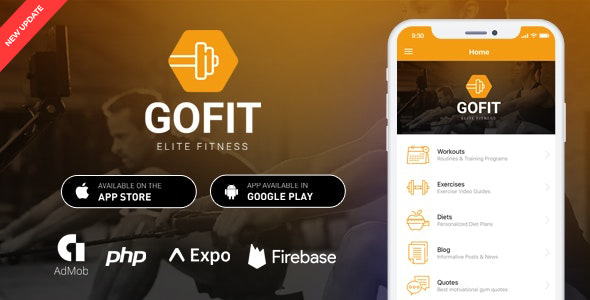 GoFit - Complete React Native Fitness App + Backend