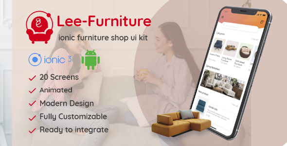 Lee - Ionic Furniture Shop Ui Theme