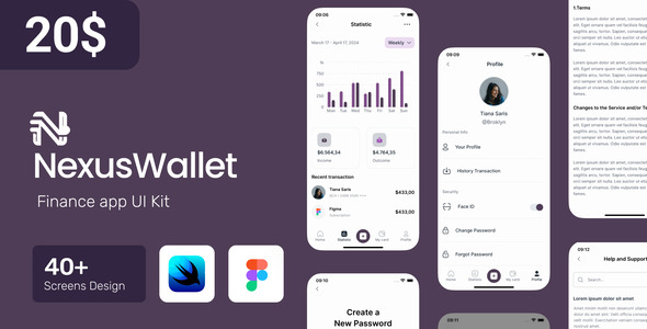 NexusWallet (IOS UI Kit Swift UI )