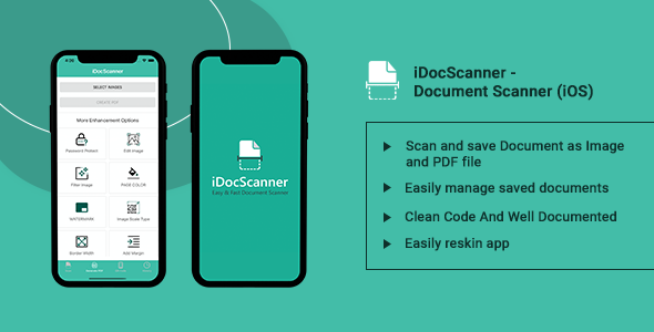 iDocScanner - Document Scanner (iOS)