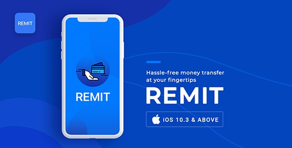 Remit | Money Transfer App | iOS Template