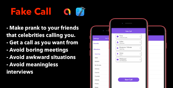 Fake Call - iOS App With ADMob