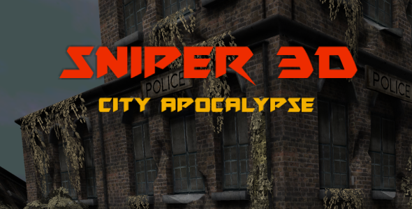 Sniper 3D: City Apocalypse (Unity3D iOS game + Admob Ads)