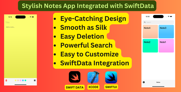 Your Next Note-Taking Hero: A Stunning SwiftUI App