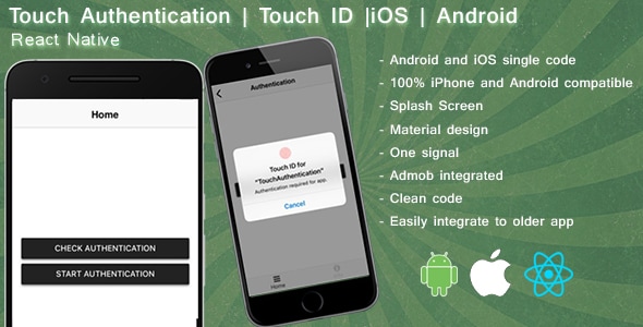 Touch Authentication React native