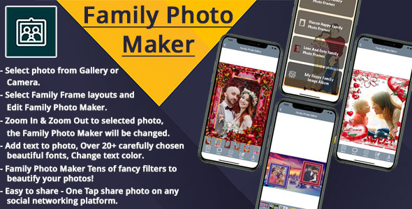 Family Photo Maker IOS (Objective C)