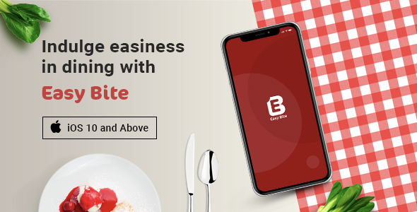 EasyBite | Restaurant Booking App | iOS Template